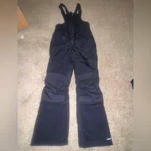 Lands' End Black Snow Pants Excellent Condition